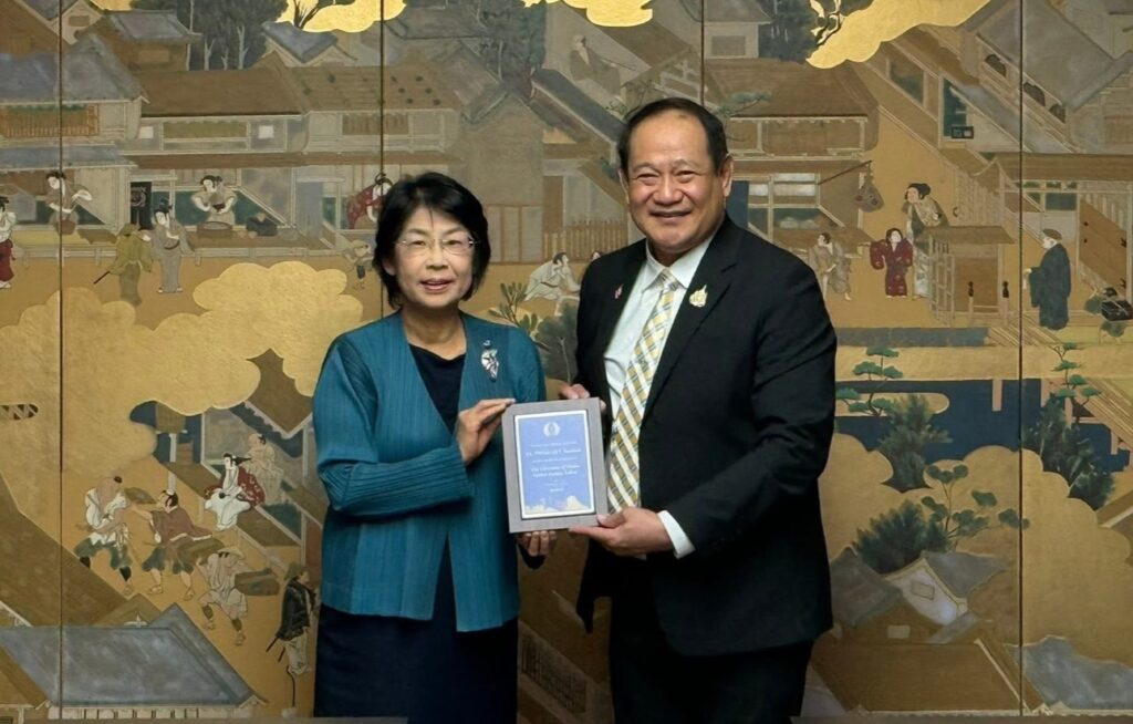 รศ.ดร.สมหมาย ผิวสอาด รับรางวัลเกียรติยศจาก Osaka University