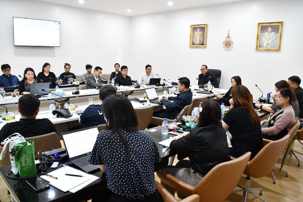 สวส. มทร.ธัญบุรี จัดประชุมพิจารณาคำเสนอของบประมาณรายจ่าย ปี 2570