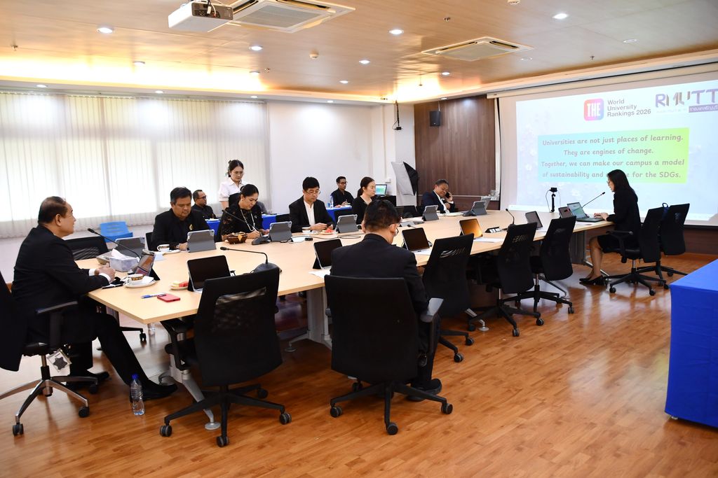 มหาวิทยาลัยเทคโนโลยีราชมงคลธัญบุรี เข้าร่วมการประเมิน THE Impact Rankings 2026 ต่อเนื่องปีที่ 4 มุ่งสู่ความยั่งยืนตามแนวทาง UN SDGs และนโยบาย อว.