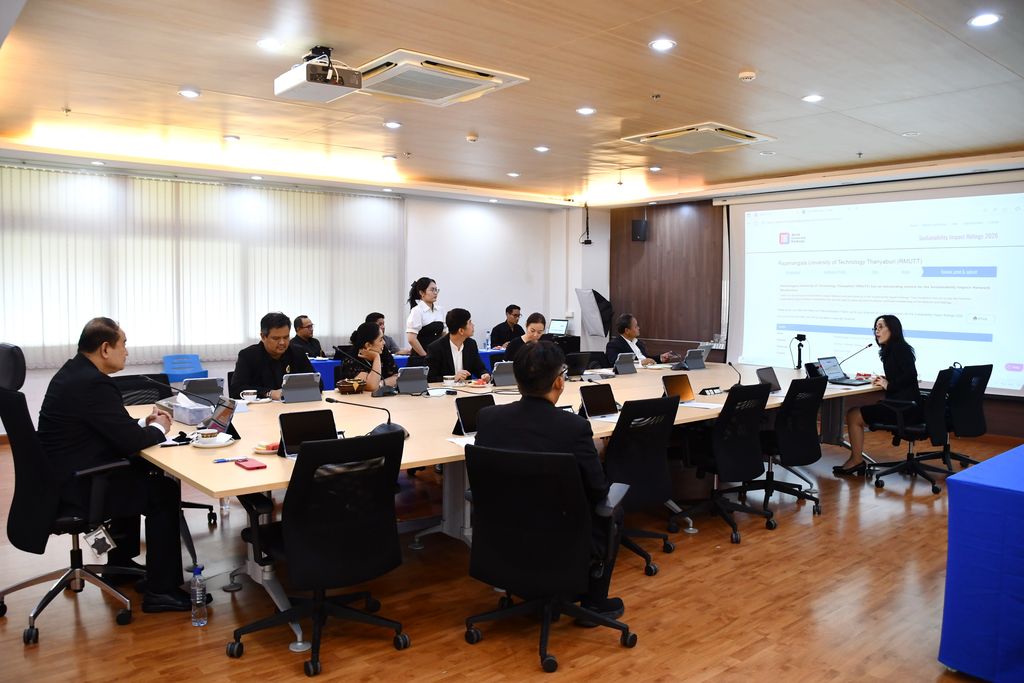 มหาวิทยาลัยเทคโนโลยีราชมงคลธัญบุรี เข้าร่วมการประเมิน THE Impact Rankings 2026 ต่อเนื่องปีที่ 4 มุ่งสู่ความยั่งยืนตามแนวทาง UN SDGs และนโยบาย อว.