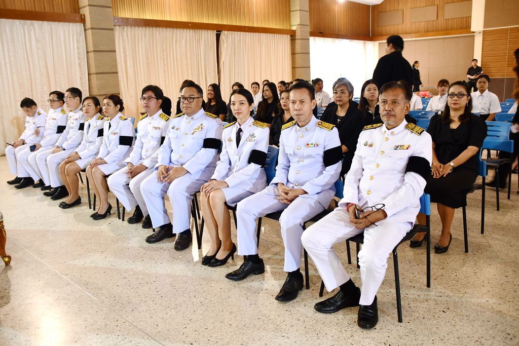 มทร.ธัญบุรี จัดพิธีบำเพ็ญกุศลครบ 15 วัน ถวายพระราชกุศลแด่สมเด็จพระนางเจ้าสิริกิติ์ พระบรมราชชนนีพันปีหลวง ด้วยสำนึกในพระมหากรุณาธิคุณ