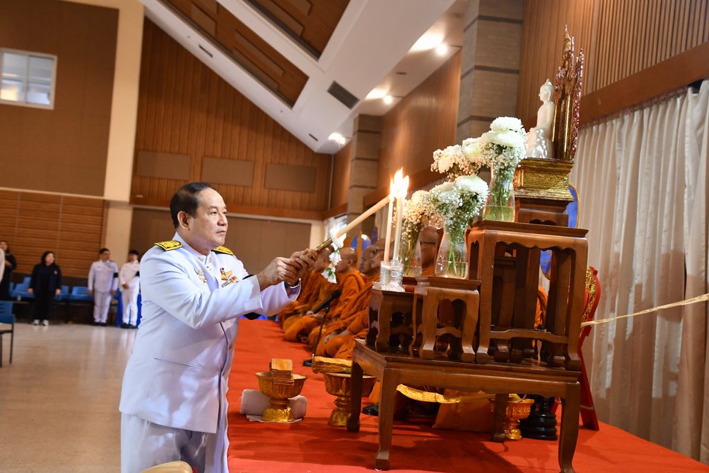 มทร.ธัญบุรี จัดพิธีบำเพ็ญกุศลครบ 15 วัน ถวายพระราชกุศลแด่สมเด็จพระนางเจ้าสิริกิติ์ พระบรมราชชนนีพันปีหลวง ด้วยสำนึกในพระมหากรุณาธิคุณ