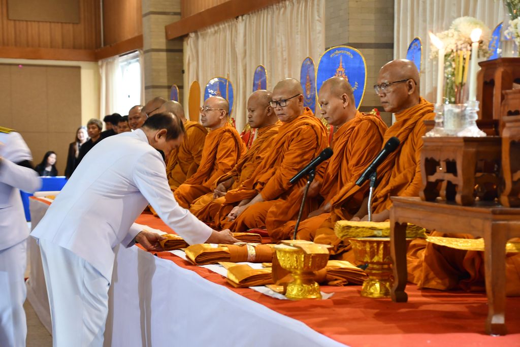 มทร.ธัญบุรี จัดพิธีบำเพ็ญกุศลครบ 15 วัน ถวายพระราชกุศลแด่สมเด็จพระนางเจ้าสิริกิติ์ พระบรมราชชนนีพันปีหลวง ด้วยสำนึกในพระมหากรุณาธิคุณ