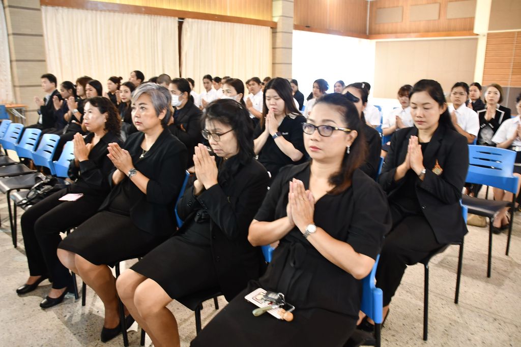 มทร.ธัญบุรี จัดพิธีบำเพ็ญกุศลครบ 15 วัน ถวายพระราชกุศลแด่สมเด็จพระนางเจ้าสิริกิติ์ พระบรมราชชนนีพันปีหลวง ด้วยสำนึกในพระมหากรุณาธิคุณ