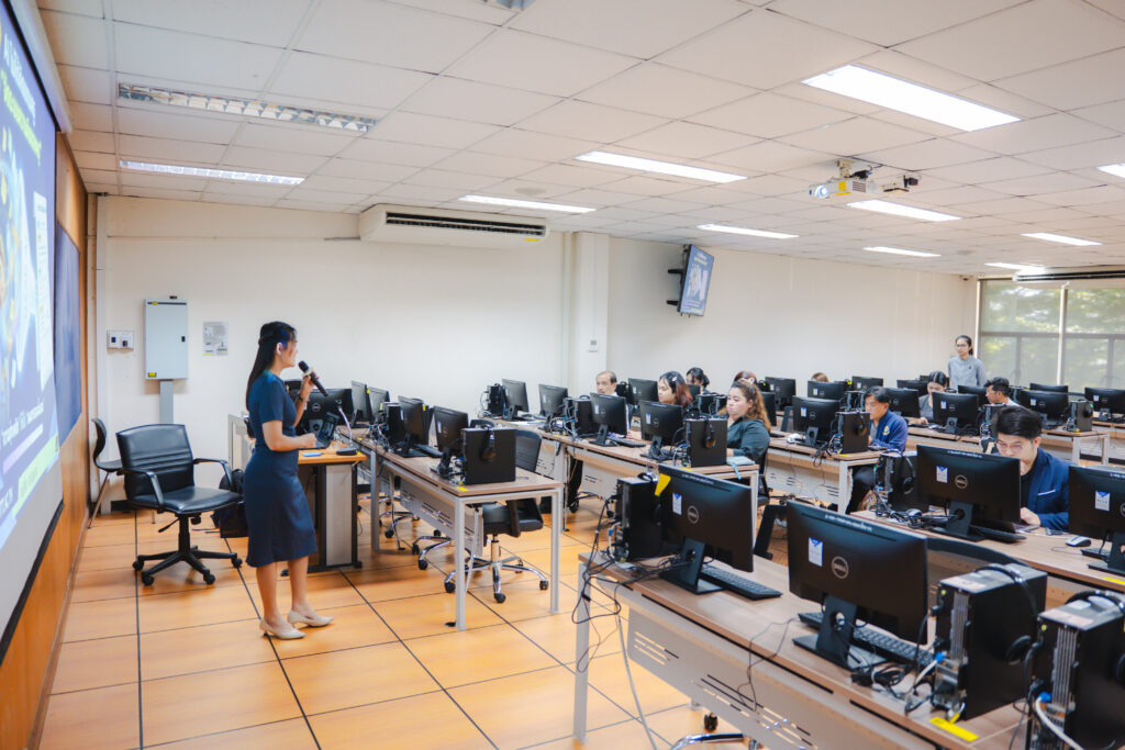 ภาพบรรยากาศ ศูนย์ส่งเสริมการเรียนรู้ ระดับอำเภอคลองหลวง