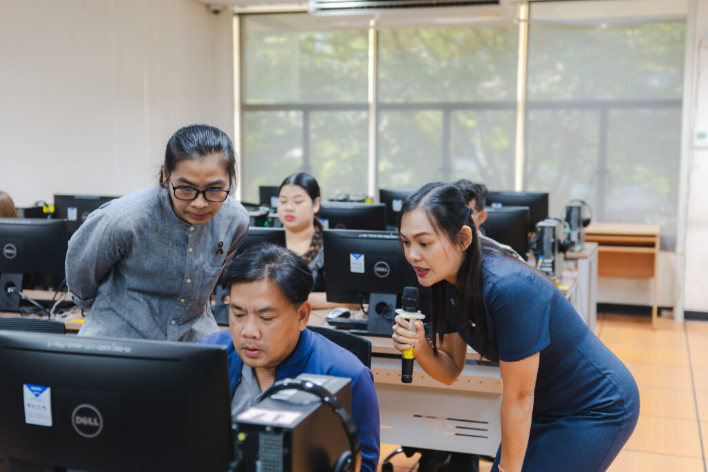 ภาพบรรยากาศ ศูนย์ส่งเสริมการเรียนรู้ ระดับอำเภอคลองหลวง