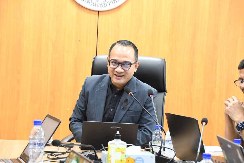 สวส. มทร.ธัญบุรี จัดประชุมผู้บริหาร ครั้งที่ 12/2568 เดินหน้าขับเคลื่อนองค์กรสู่ความยั่งยืน