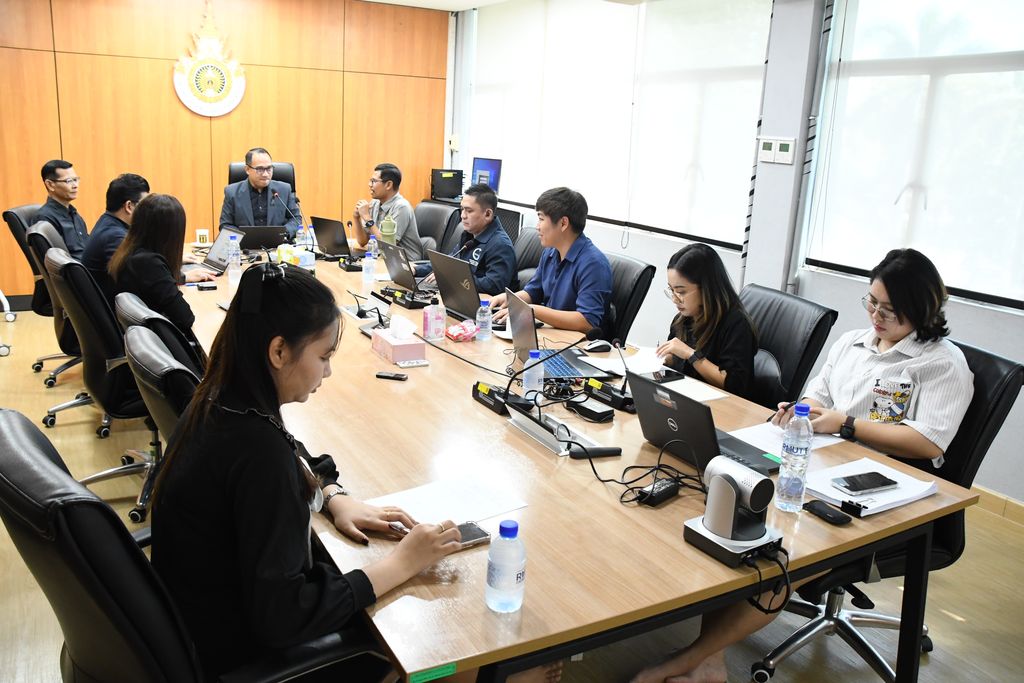 สวส. มทร.ธัญบุรี จัดประชุมผู้บริหาร ครั้งที่ 12/2568 เดินหน้าขับเคลื่อนองค์กรสู่ความยั่งยืน