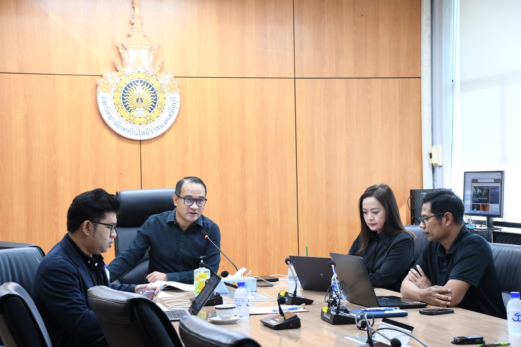 สวส. มทร.ธัญบุรี จัดประชุมผู้บริหารระดับสูง วางกลยุทธ์ยกระดับการบริหารจัดการ สอดคล้อง SDG 4 SDG 9 และ SDG 16 เพื่อการพัฒนาที่ยั่งยืน