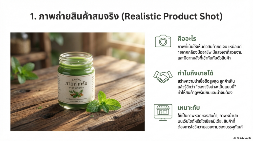 Infographic สไตล์สมจริง พื้นหลังสีขาว ตัวอักษรชัดเจน เหมาะกับผู้สูงอายุ