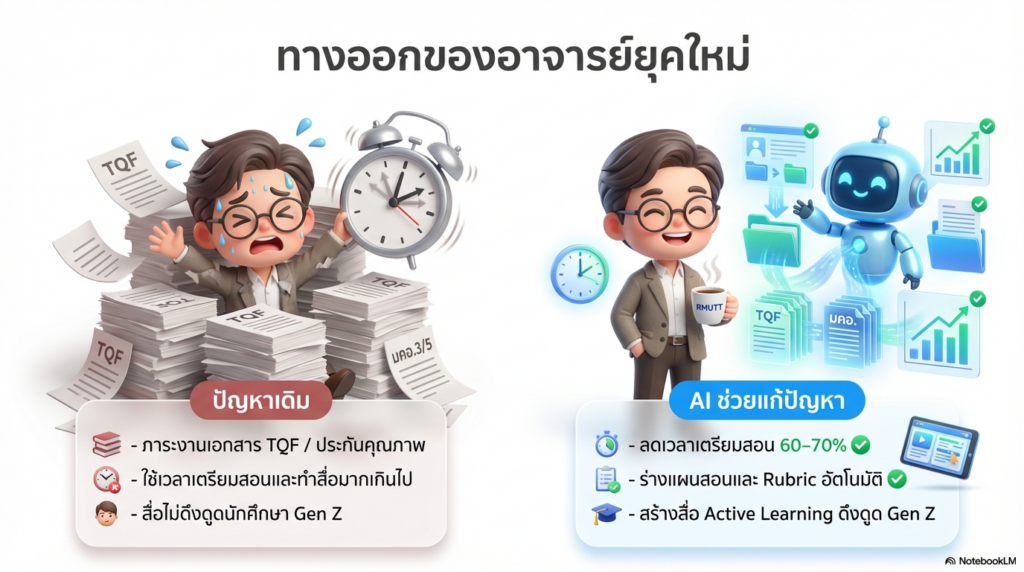 สไตล์ อินโฟกราฟิกการเรียนรู้ สไตล์ 3D Pixar ผสม Chibi น่ารัก ทุกสไตล์เป็นอินโฟกราฟิกการเรียนรู้ สไตล์ 3D Pixar ผสม Chibi น่ารัก ทันสมัย มืออาชีพ โทนสีสดใส ฟ้า ขาว เหลือง เขียว แบบ Google style ตัวละครหลัก AI ผู้ช่วยฉานฉลาด ใช้ฟอนต์ภาษาไทยที่อ่านง่าย ขนาดไม่ต่ำกว่า 24 pt ความละเอียด 300 ppi พื้นหลังสีขาว ข้อมูลเหมาะสำหรับนำเสนอให้กับอาจารย์ระดับมหาวิทยาลัย