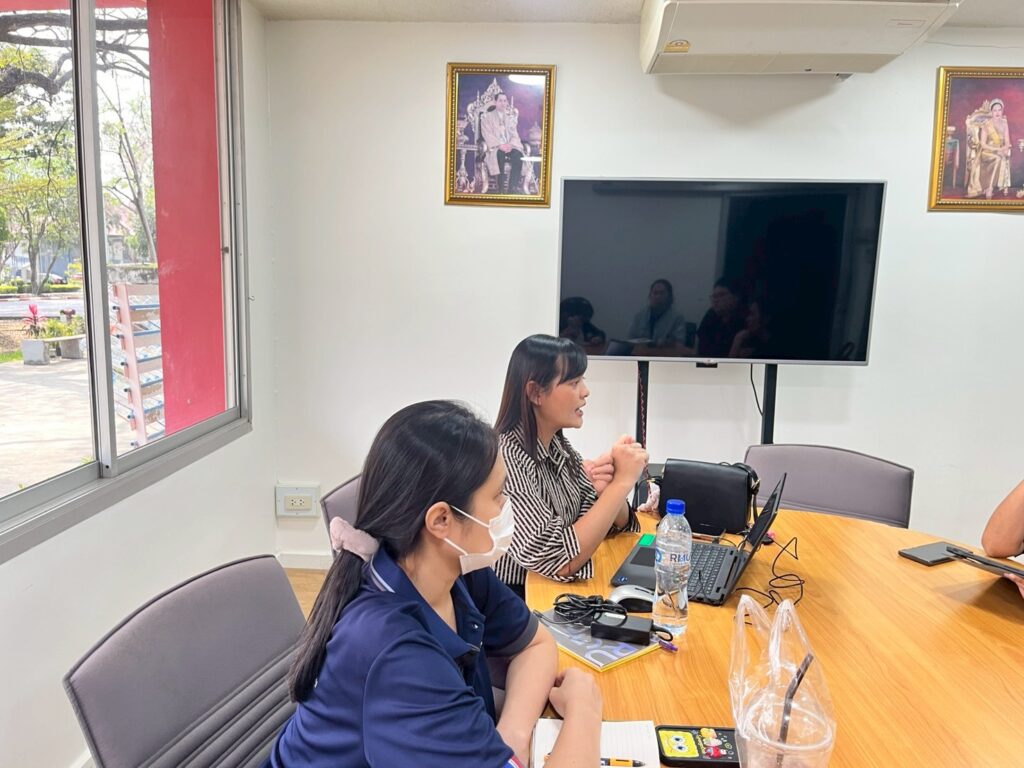 ประชุมการพัฒาเว็บของคณะวิศวะ