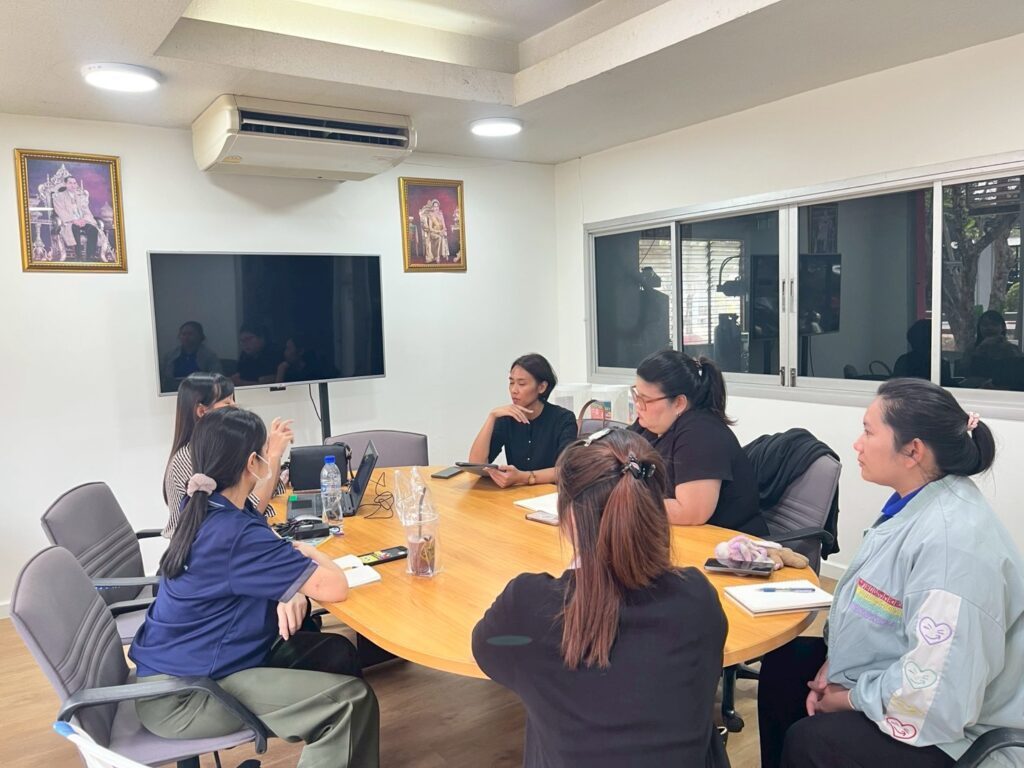 ประชุมการพัฒาเว็บของคณะวิศวะ