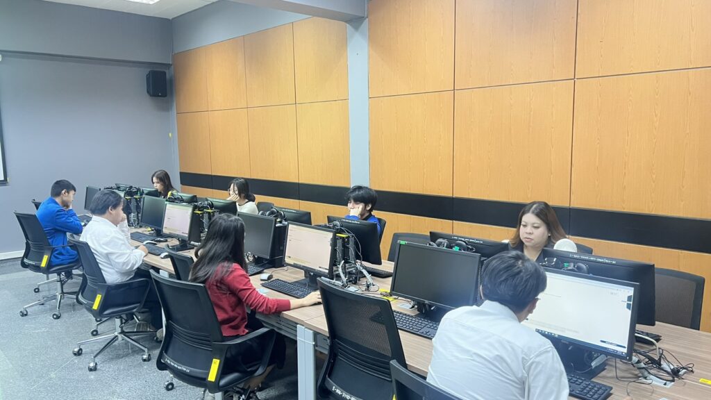 ภาพบรรยากาศการสอบภาษาอังกฤษ Password (RT-TEP) วันที่ 25 กุมภาพันธ์ 2569