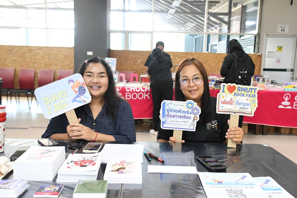 สวส. มทร.ธัญบุรี จัด Book Fair 2026 ส่งเสริมห้องสมุดเป็น Learning Space เปิดโอกาสผู้ใช้ร่วมเลือกหนังสือและสร้างการเรียนรู้ยุคใหม่