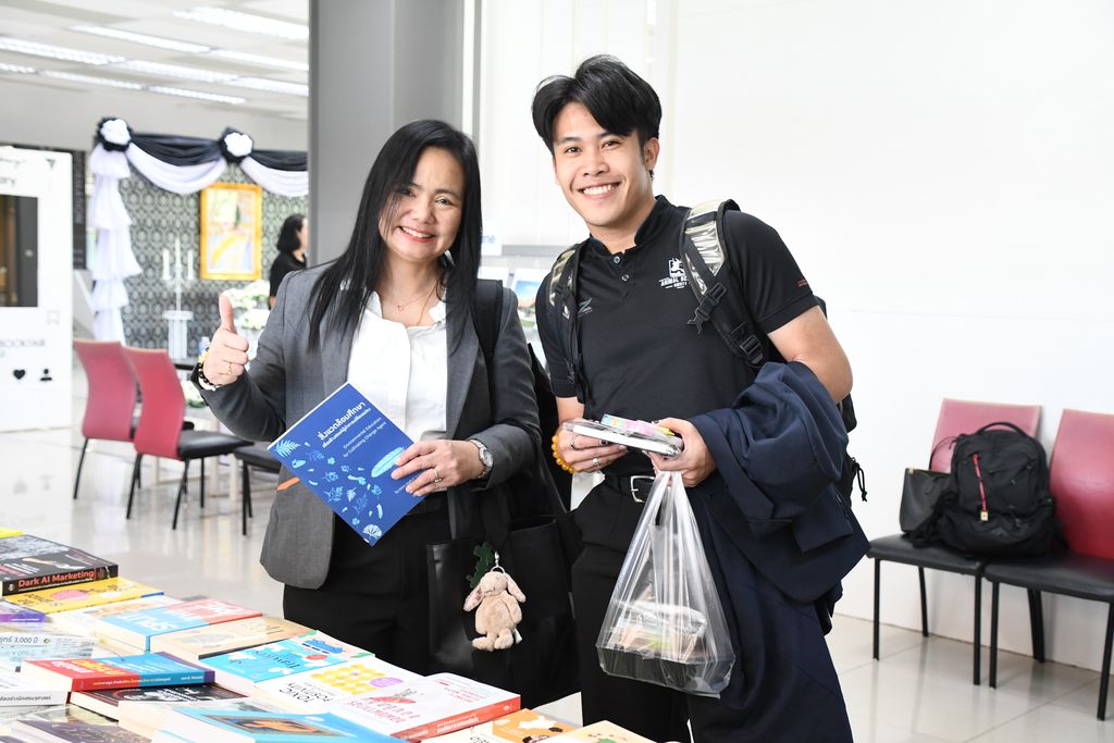 สวส. มทร.ธัญบุรี จัด Book Fair 2026 ส่งเสริมห้องสมุดเป็น Learning Space เปิดโอกาสผู้ใช้ร่วมเลือกหนังสือและสร้างการเรียนรู้ยุคใหม่