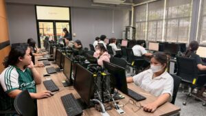 ภาพบรรยากาศการสอบภาษาอังกฤษ Password (RT-TEP) วันที่ 11 มีนาคม 2569 รอบบ่าย (14.00 น.)