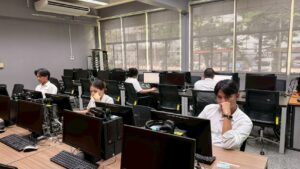 ภาพบรรยากาศการสอบภาษาอังกฤษ Password (RT-TEP) วันที่ 25 มีนาคม 2569 รอบบ่าย (14.00 น.)