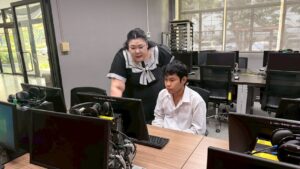 ภาพบรรยากาศการสอบ IC3 วันที่ 26 มีนาคม 2569