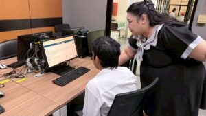 ภาพบรรยากาศการสอบ IC3 วันที่ 26 มีนาคม 2569