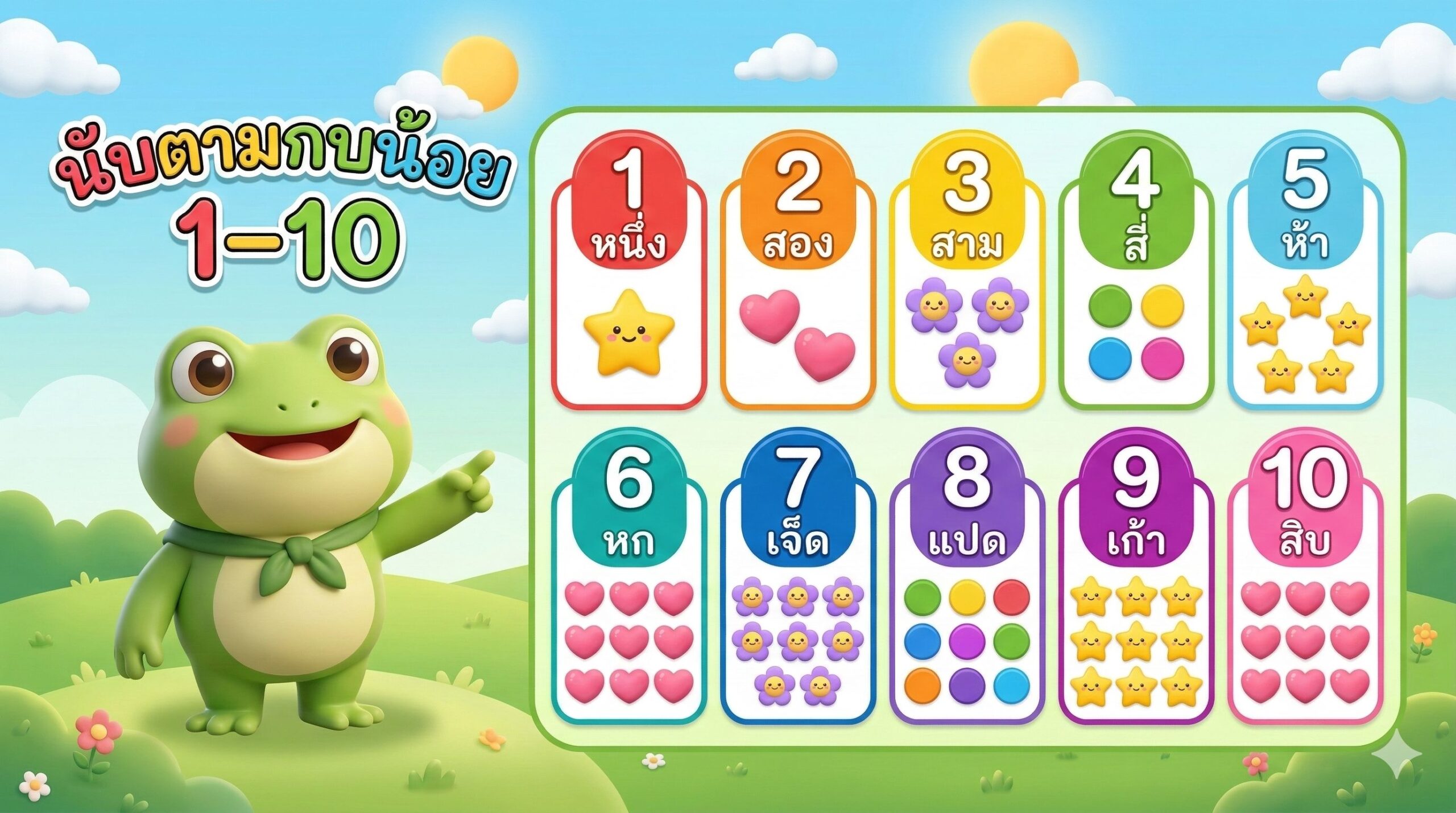 ตัวอย่างสื่อสำหรับเด็กปฐมวัย