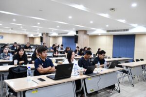 สวส. มทร.ธัญบุรี จัดประชุม KM ติดตามผลการจัดการความรู้และนวัตกรรม LEAN เพื่อยกระดับประสิทธิภาพงานและคุณภาพการบริการองค์กร