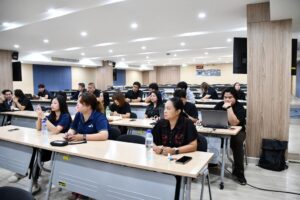 สวส. มทร.ธัญบุรี จัดประชุม KM ติดตามผลการจัดการความรู้และนวัตกรรม LEAN เพื่อยกระดับประสิทธิภาพงานและคุณภาพการบริการองค์กร
