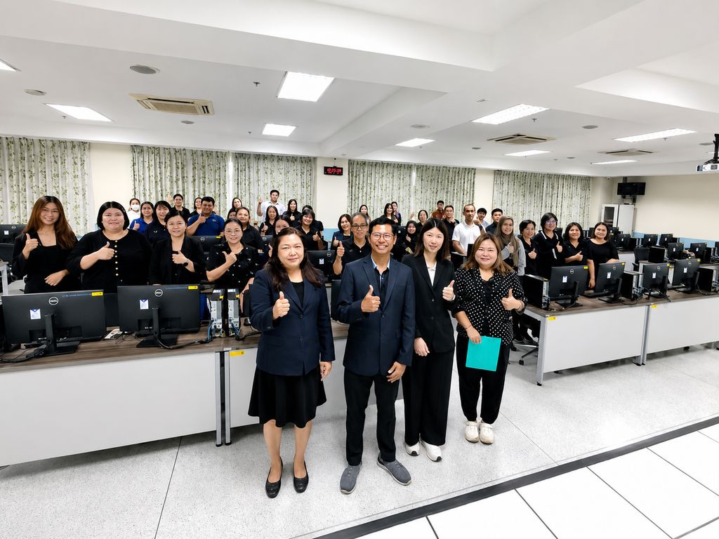 มทร.ธัญบุรีจัดอบรม Excel 365 ผสาน AI เพื่อเพิ่มทักษะการวิเคราะห์ข้อมูล ลดเวลาในการทำงาน และยกระดับ Digital Competency บุคลากร