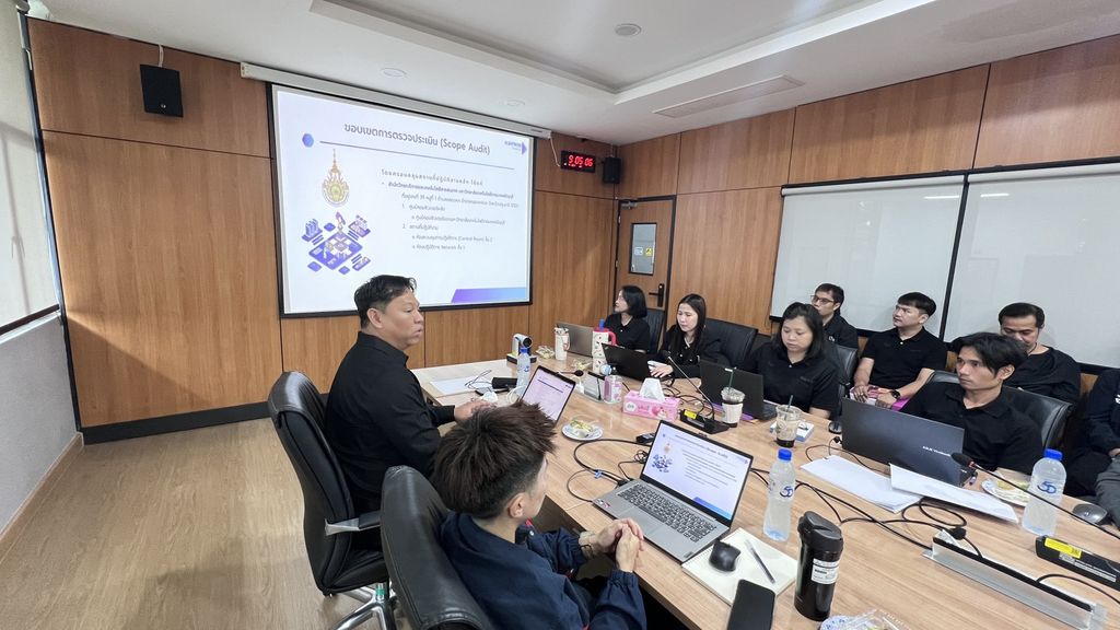 สวส. มทร.ธัญบุรี ตรวจประเมิน ISO/IEC 27001:2022