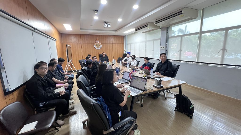 สวส. มทร.ธัญบุรี ตรวจประเมิน ISO/IEC 27001:2022