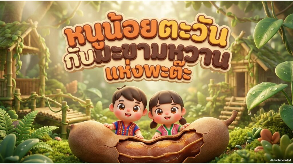 สื่อการสอนนิทานภาพ: "หนูน้อยตะวันกับมะขามหวานแห่งพะต๊ะ" บูรณาการคณิตศาสตร์และคุณธรรม! ขอแนะนำสื่อการจัดประสบการณ์แบบครบวงจร ที่นำวิชาคณิตศาสตร์มาเล่าผ่านนิทานภาพแสนสนุก พร้อมสอดแทรกวิถีชีวิตและวัฒนธรรมที่งดงาม ออกแบบมาเพื่อให้คุณครูนำไปใช้งานได้ทันที! 📌 ไฮไลต์สำคัญของนิทานเรื่องนี้: เหมาะสำหรับ: นักเรียนระดับชั้น ประถมศึกษาปีที่ 1 คณิตศาสตร์เข้าใจง่าย: สอนเรื่อง การบวกเลขฐาน 10 (ผลบวกไม่เกิน 20) โดยเน้นให้เด็กๆ เห็นภาพ "การรวมกลุ่มสิบ" ได้อย่างชัดเจน ปลูกฝังคุณธรรม: สอนเรื่อง การแบ่งปันและความสามัคคี ผ่านเรื่องราวของเด็กน้อย เรียนรู้วัฒนธรรม: นำเสนอผ่านบริบทของ ชนเผ่าปะกาเกอะญอ การใช้ชีวิตกลางป่า และการเก็บของป่า ผ่านตัวละครน่ารักอย่าง ตะวัน ทิพา และยายเฒ่า