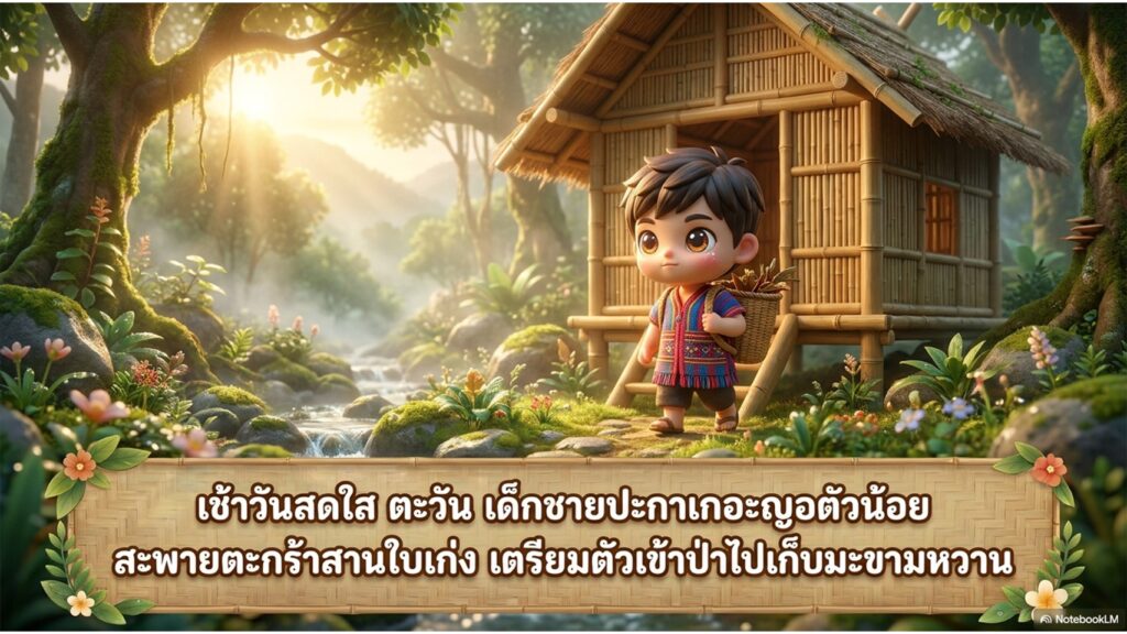 สื่อการสอนนิทานภาพ: "หนูน้อยตะวันกับมะขามหวานแห่งพะต๊ะ" บูรณาการคณิตศาสตร์และคุณธรรม! ขอแนะนำสื่อการจัดประสบการณ์แบบครบวงจร ที่นำวิชาคณิตศาสตร์มาเล่าผ่านนิทานภาพแสนสนุก พร้อมสอดแทรกวิถีชีวิตและวัฒนธรรมที่งดงาม ออกแบบมาเพื่อให้คุณครูนำไปใช้งานได้ทันที! 📌 ไฮไลต์สำคัญของนิทานเรื่องนี้: เหมาะสำหรับ: นักเรียนระดับชั้น ประถมศึกษาปีที่ 1 คณิตศาสตร์เข้าใจง่าย: สอนเรื่อง การบวกเลขฐาน 10 (ผลบวกไม่เกิน 20) โดยเน้นให้เด็กๆ เห็นภาพ "การรวมกลุ่มสิบ" ได้อย่างชัดเจน ปลูกฝังคุณธรรม: สอนเรื่อง การแบ่งปันและความสามัคคี ผ่านเรื่องราวของเด็กน้อย เรียนรู้วัฒนธรรม: นำเสนอผ่านบริบทของ ชนเผ่าปะกาเกอะญอ การใช้ชีวิตกลางป่า และการเก็บของป่า ผ่านตัวละครน่ารักอย่าง ตะวัน ทิพา และยายเฒ่า