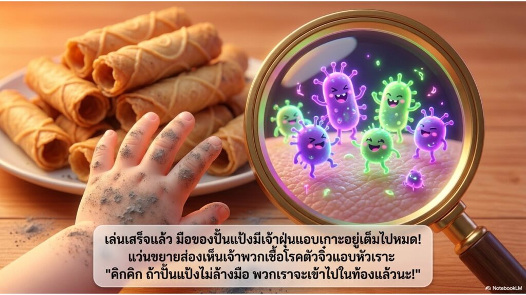 สื่อการสอน! นิทานภาพเรื่อง "กัปตันปั้นแป้งกับฟองสบู่แปลงร่าง"