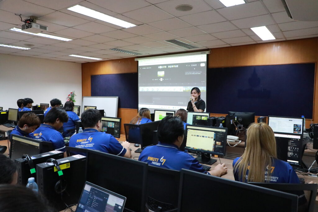 ภาพบรรยากาศคณะครุศาสตร์อุตสาหกรรม มทร.ธัญบุรี ชูวิสัยทัศน์ล้ำ จัดอบรม “Shift-Up EdTech” ปั้นนักศึกษาครูสู่นวัตกรสื่อ AI รุ่นที่ 2 (3 ก.ค. 2569)