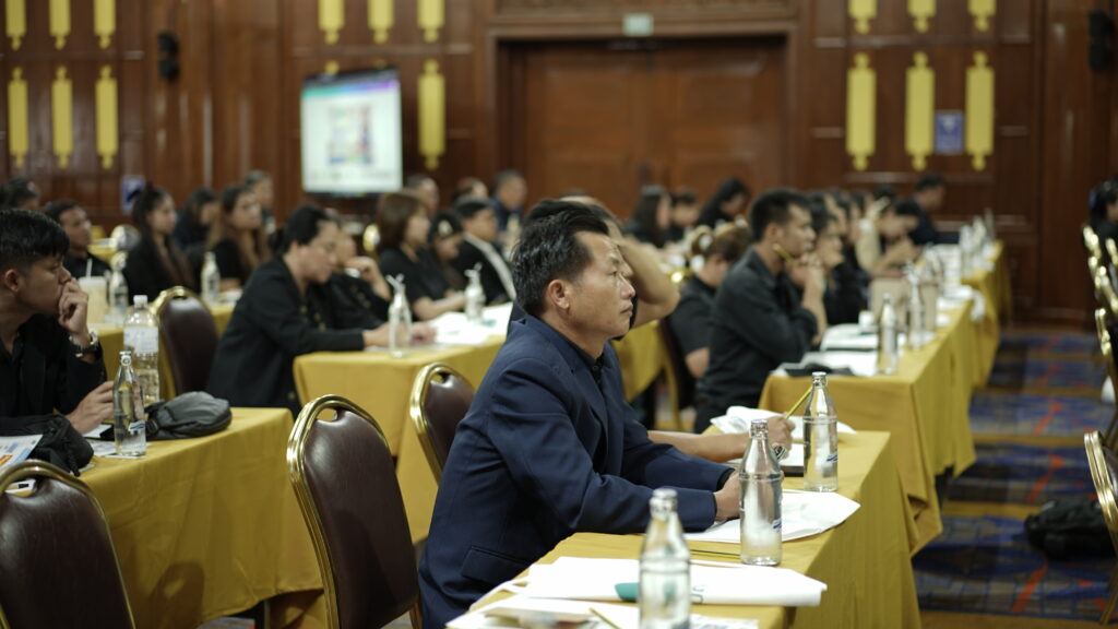 ภาพบรรยากาศ การอบรมเชิงปฏิบัติการ หลักสูตรการอบรมพัฒนาศักยภาพการสอนของครู รุ่นที่ 2 ณ โรงแรมเชียงใหม่ออคิด (ครู ศศช.)