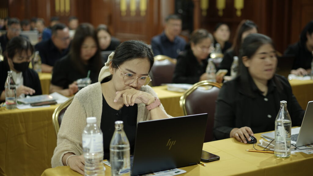 ภาพบรรยากาศ การอบรมเชิงปฏิบัติการ หลักสูตรการอบรมพัฒนาศักยภาพการสอนของครู รุ่นที่ 2 ณ โรงแรมเชียงใหม่ออคิด (ครู ศศช.)
