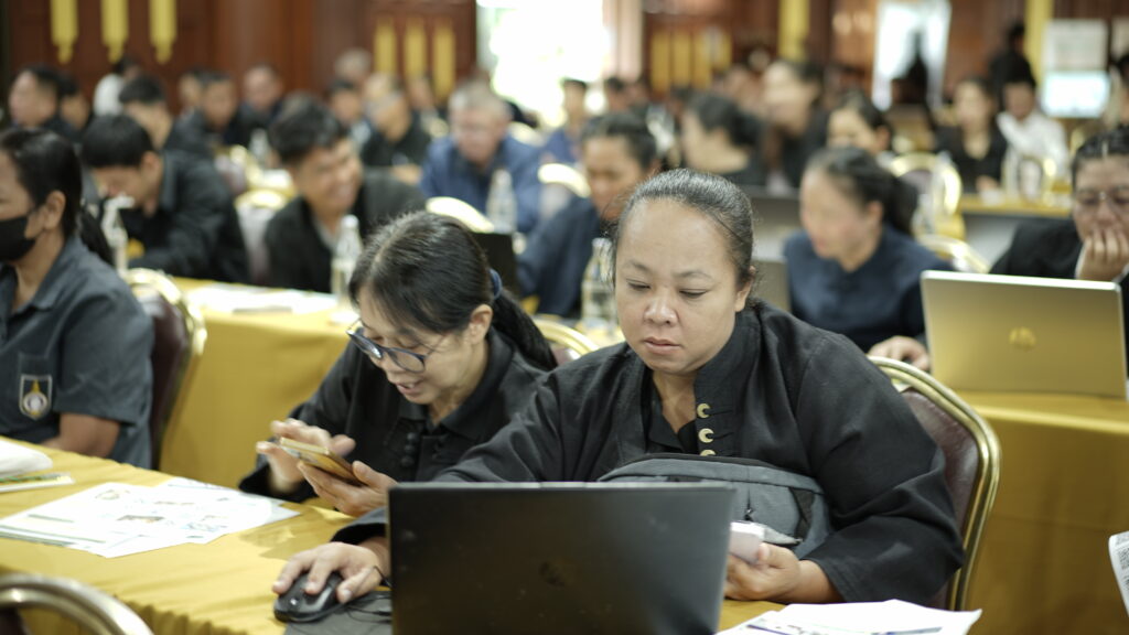 ภาพบรรยากาศ การอบรมเชิงปฏิบัติการ หลักสูตรการอบรมพัฒนาศักยภาพการสอนของครู รุ่นที่ 2 ณ โรงแรมเชียงใหม่ออคิด (ครู ศศช.)