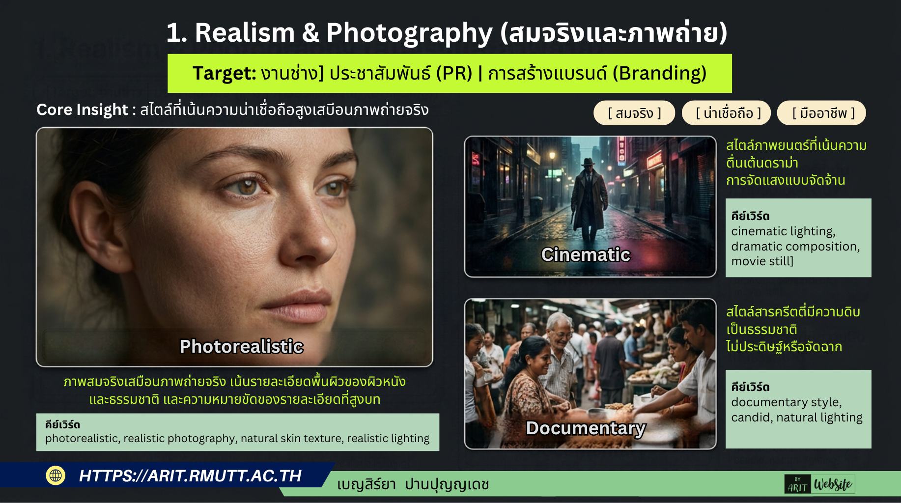 1. REALISM & PHOTOGRAPHY