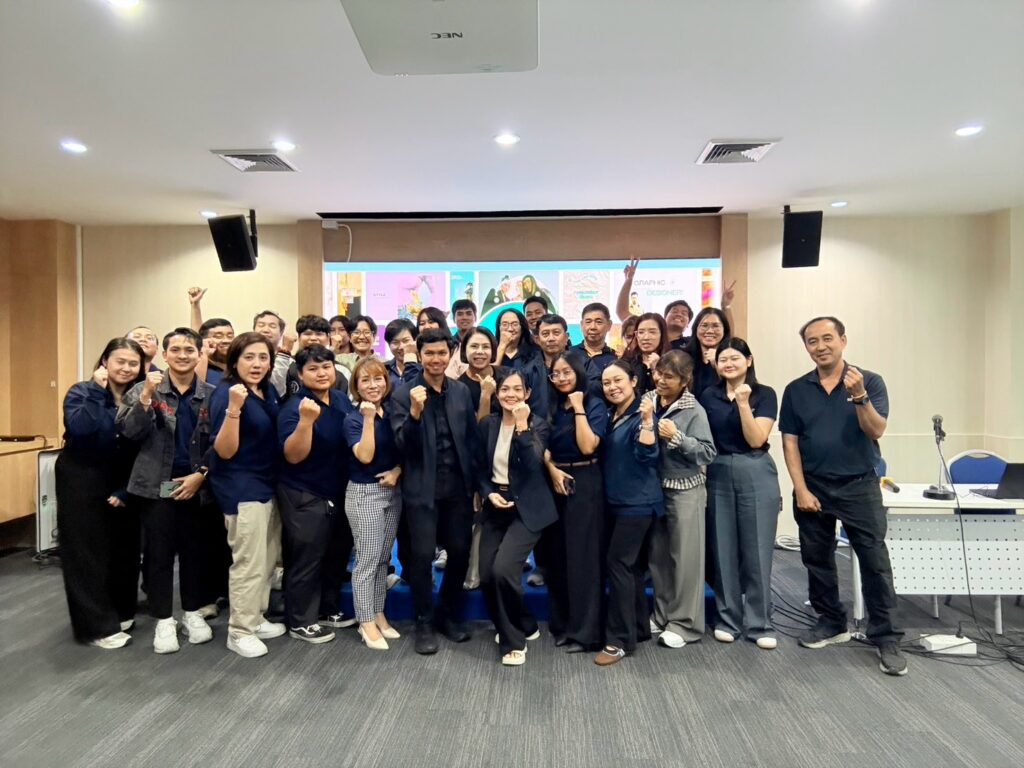 ภาพบรรยากาศการอบรม 25 กันยายน 2569 “เทคนิคการสร้างงานนำเสนออย่างมืออาชีพ ด้วย Canva และ PowerPoint”